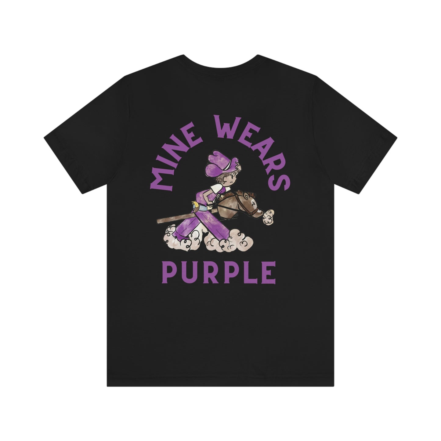 The Purple Cowboy Unisex Jersey Short Sleeve Tee